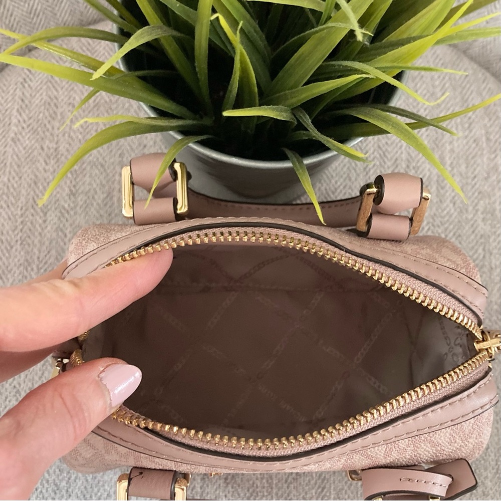 Michael Kors Bedford Legacy Extra-Small Logo Duffle Crossbody Bag - Picture 15 of 15